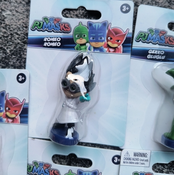 PJ Masks Hasbro Figures Set Of 5 Ninja Catboy Owlette Hello Romeo Collection - Picture 3 of 7